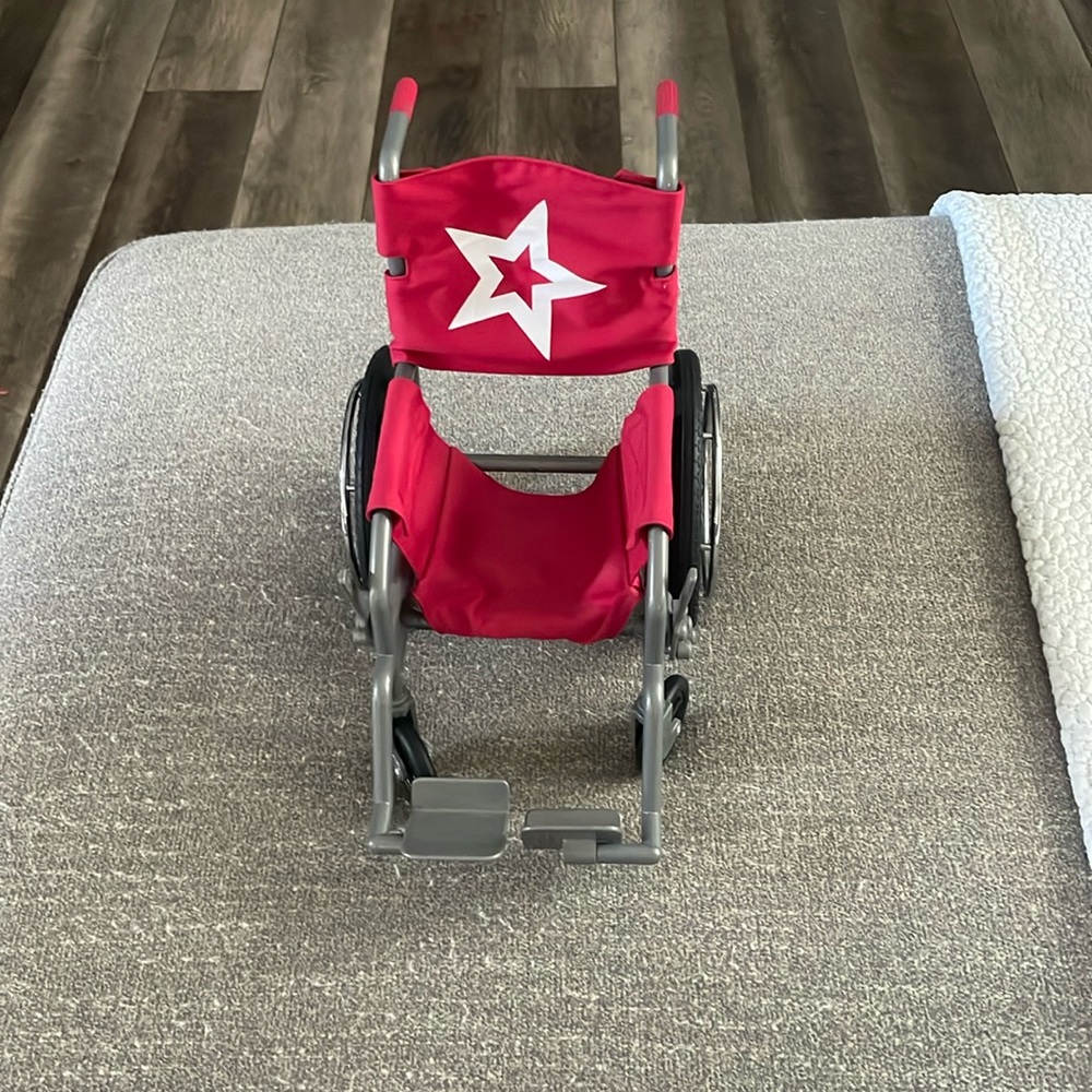 American girl doll wheel chair